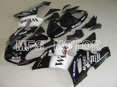 Kawasaki NINJA ZX6R 2005-2006 Injection ABS Fairing - West - Black White - MFS5716